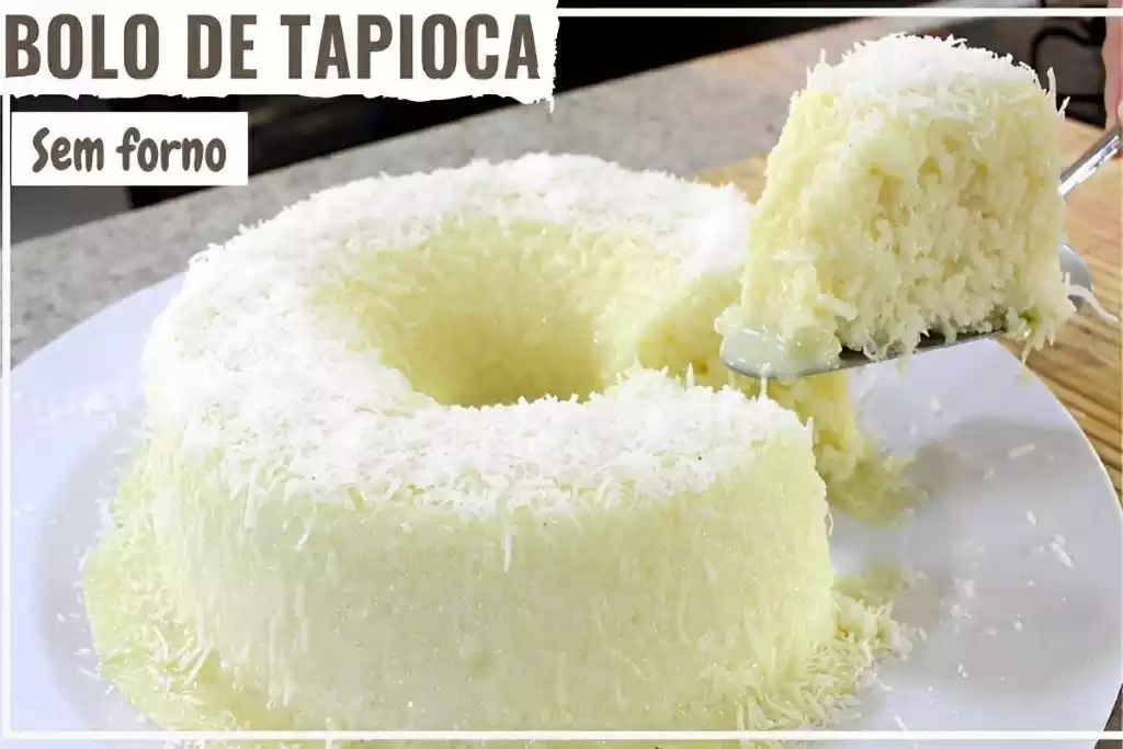 Bolo de tapioca granulada uma delícia da culinária brasileira